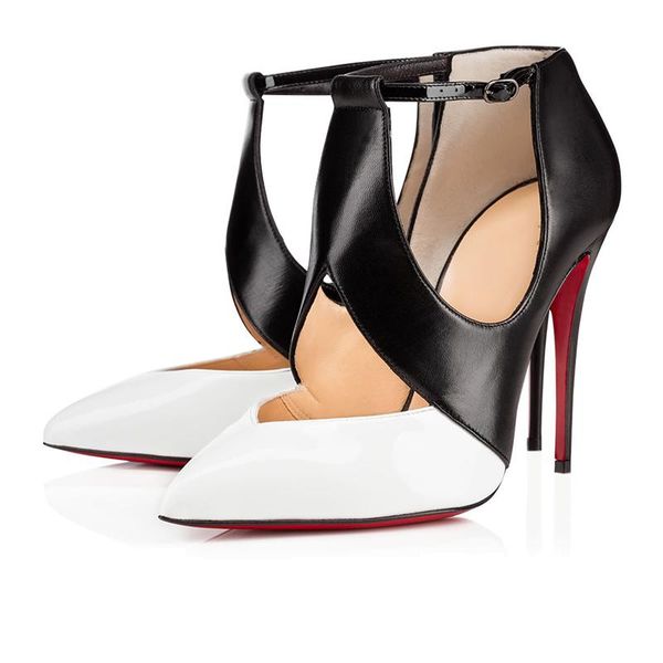

dress shoes luxury pumps ladies mules platform clear women high heels 8  12cm red bottom wedding party sandals, Black