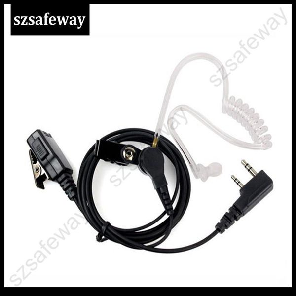 

walkie talkie covert acosutic tube earpiece mic for and baofeng uv-5r bf-888s wouxun