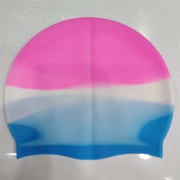 

swimming cap wholesale multicolor silicone for long hair waterproof diving professional swim hat keep dry g3367ic