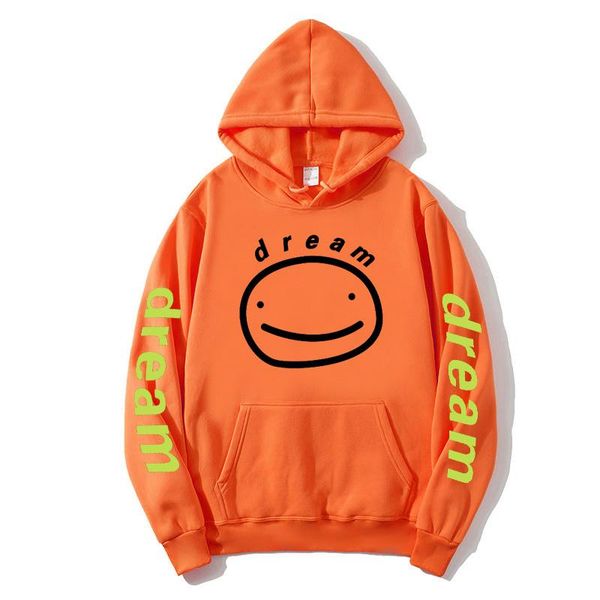 

men's hoodies & sweatshirts dream merch hoodie sweatshirt and women's pullover harajuku street casual fashion oversized clothes, Black