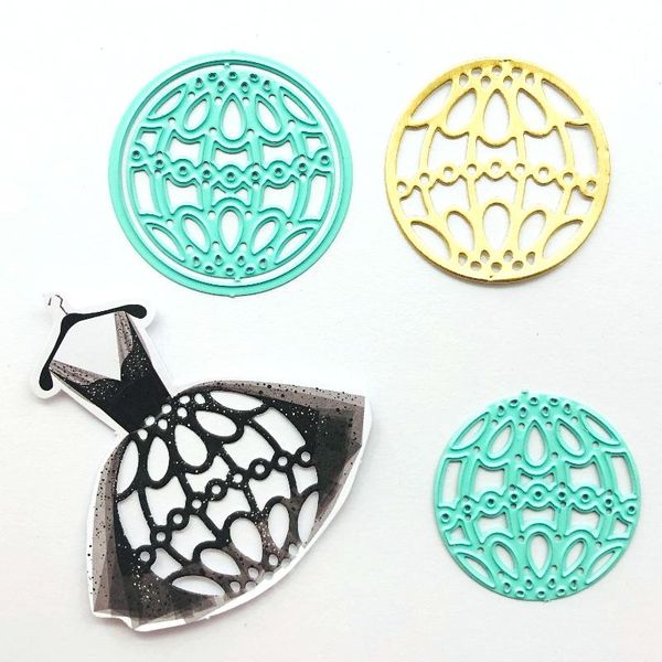 

painting supplies ss creativity cardmaking kits handmade circle geometry mint metal die cutter paper craft 2021 arrivals scrapbooking for di