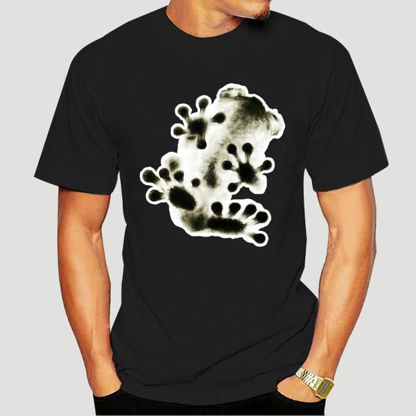

men's t-shirts frog design t shirt hand drawn 6612x, White;black