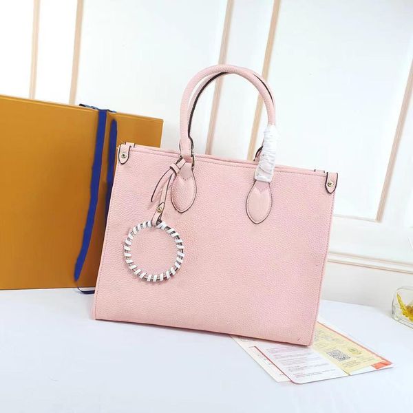 

fashion luxurys shoulder bag onthego medium tote women designers handbags by the pool monograms embossing messenger bags