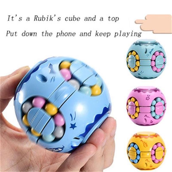 

magic cube puzzle rotating pressure ball toy stress relief fatigue edc children