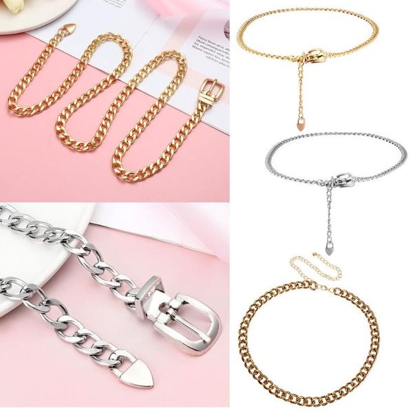 

belts boho belly chain gold metal leopard belt body chunky link waist party jewelry for women and girls, Black;brown