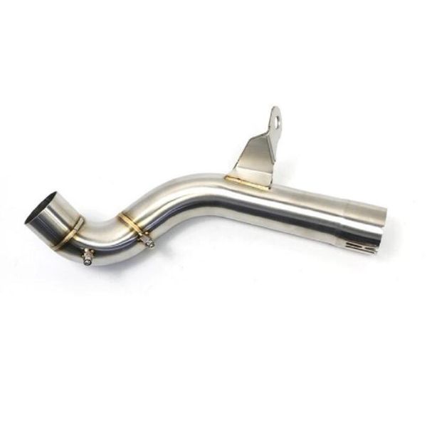 

motorcycle exhaust system slip on for f750gs f850gs f 850 gs 2021 modified middle link pipe catalyst delete