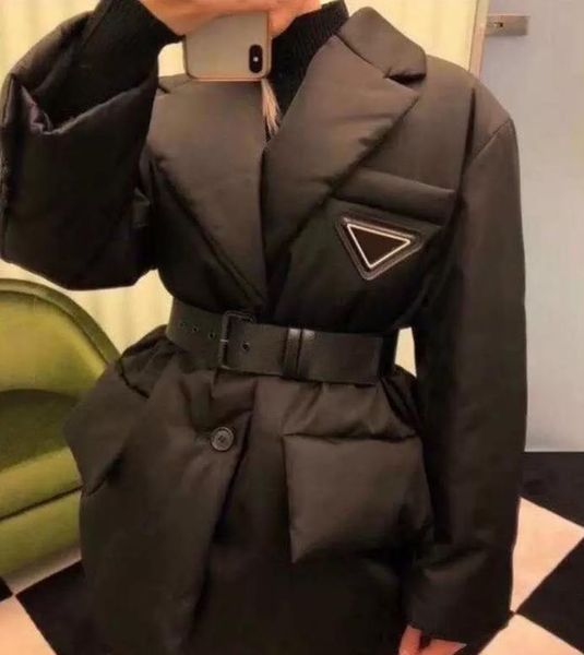 

winter jackets designer jacket for women down parkas with letters budge sequins fashion coats adjustable waist streetwear, Black;brown