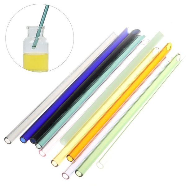 

drinking straws glass reusable color wedding birthday party thick