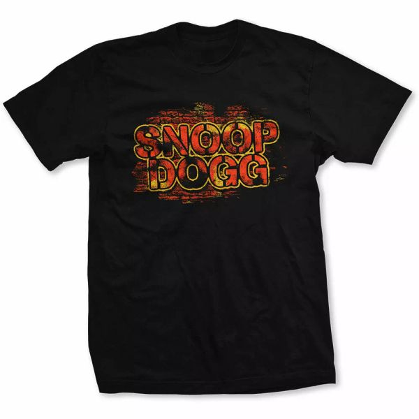 

snoop dogg red logo licensed t-shirt men, White;black