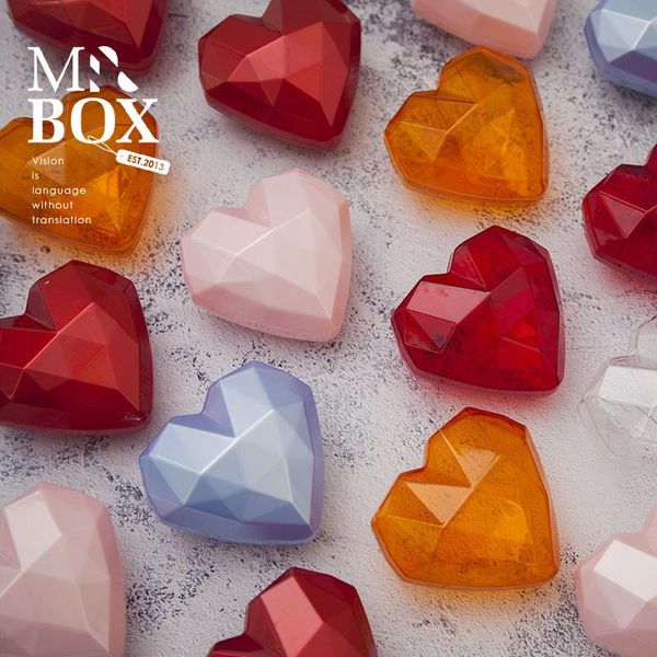 

gift wrap 10pcs peach heart diamond plastic candy box wedding baby shower happy birthday party holiday get married souvenir