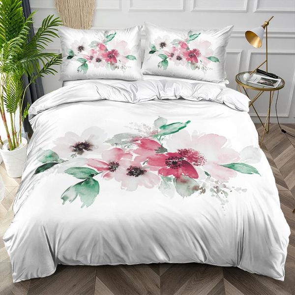 

bedding sets floral design set fashion flower duvet cover quilt covers 3-piece bed linen single 150x200cm twin custom bedspreads
