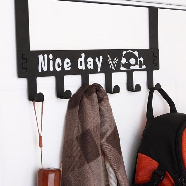 

hooks & rails creative cartoon seamless and nail-detachable back door hook