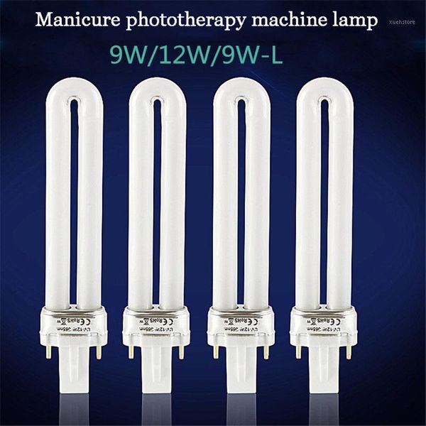 

bulbs uv lamp tube 9w electronic manicure drying gel nail dryers1