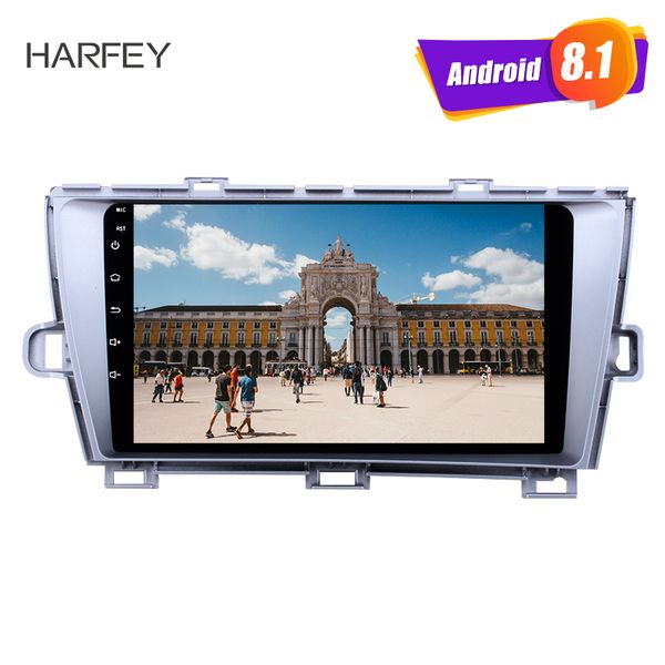 

car dvd touchscreen radio player for toyota prius 2009-2013 hd 9" android left hand driver gps navi bluetooth wifi rearview camera