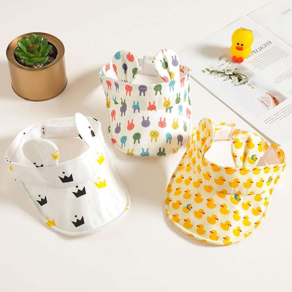 

sun hat for children baby's empty summer thin born sunscreen men's and women's baby cool traveling children's sun hat, Yellow