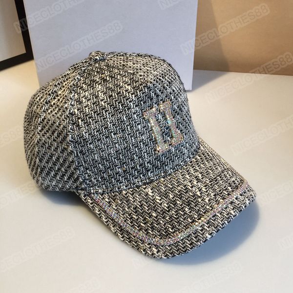 

hat net red baseball cap women's show face small fashion brand versatile dome h-mark diamond, Blue;gray