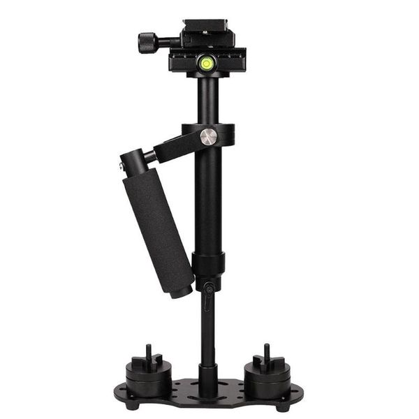 Monopods S40 Supporto per stabilizzatore video in lega di alluminio portatile per telefono DSLR DV AEE Supporto per fotocamera Dropshipping