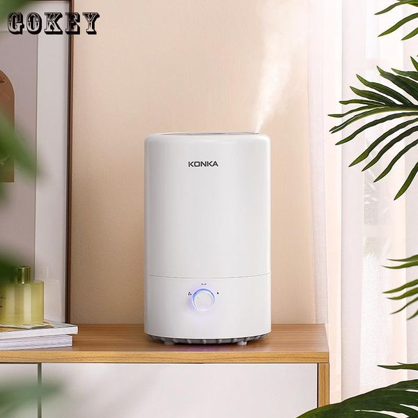 

humidifiers evaporative air humidifier 4l large capacity aromatherapy machine bedroom living room deskhome purifier antibacterial