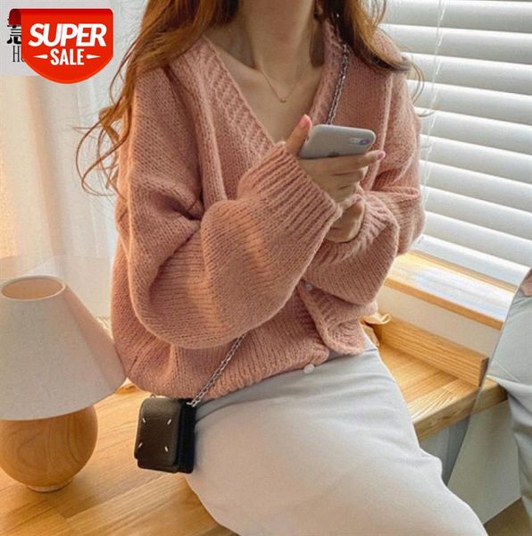 

super fire sense salt coat lazy wild high-end sweater female tide ins #mr0h, Black;gray