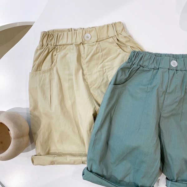 

wholesale girls boys shorts spring summer cotton fashion kids 1-6 years, Black