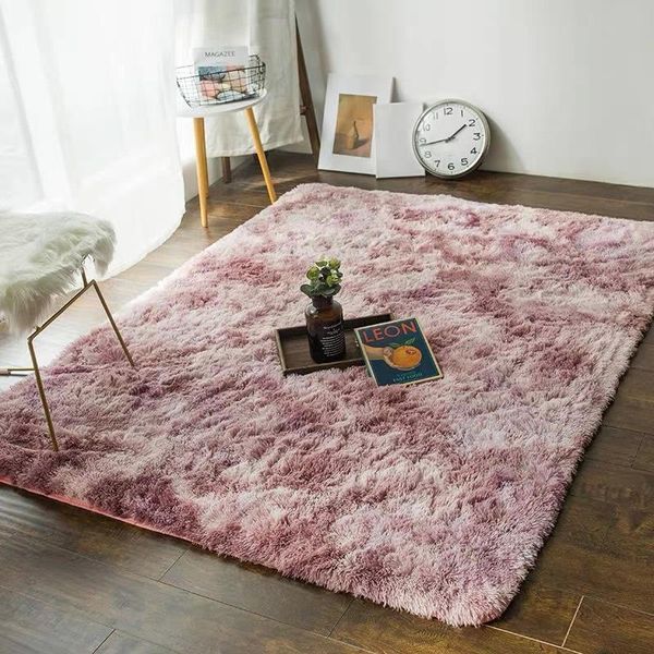 

carpets bubble kiss pv velvet for living room bedroom rugs fluffy fur home decor 7 colors customized floor mat summer