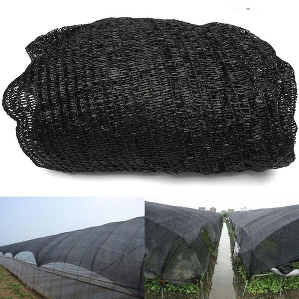 

shade outdoor 100% anti-uv sunshade net garden sunscreen sunblock cloth plant greenhouse cover car shading rate 6x2m