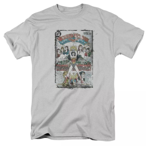 

Wonder Woman Vol 1 Cover T-Shirt DC Comics Sizes S-3X NEW, White;black