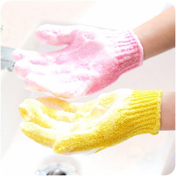 

disposable gloves bath for peeling exfoliating miglove shower clean resistance body massage sponge wash skin moisturizing spa foam