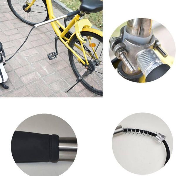 

dog collars & leashes nylon elastic bicycle traction belt rope leash bike attachment pet walk run jogging distance keeper hand pets