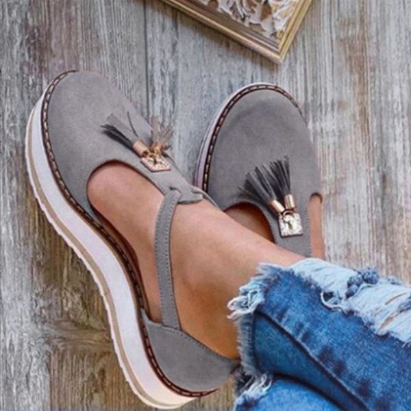 

women sandals summer casual flat platform heel fridge buckle strap female shoes for 2021, Black