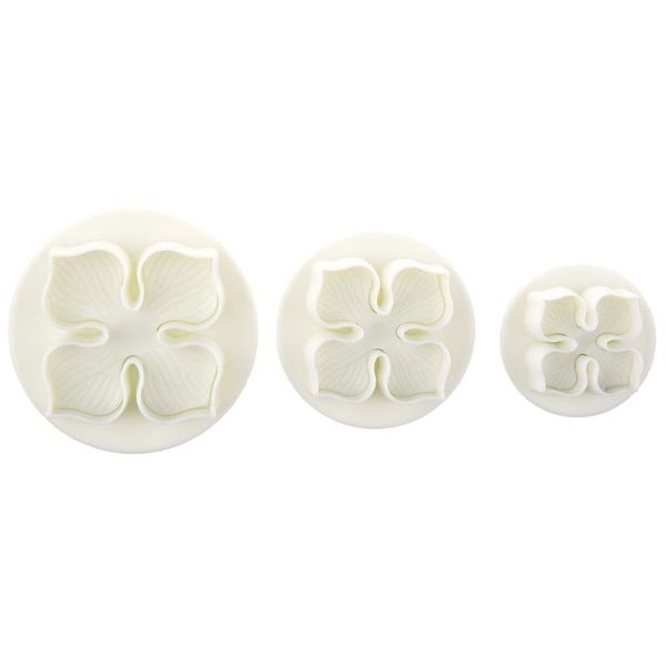 

cake tools alim set of 3 laurustinus / hydrangea sugarcraft decorating plunger