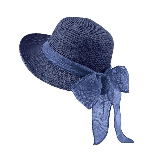 

wide brim hats 40# summer sun protection women's hat holiday beach women sunscreen for men, Blue;gray