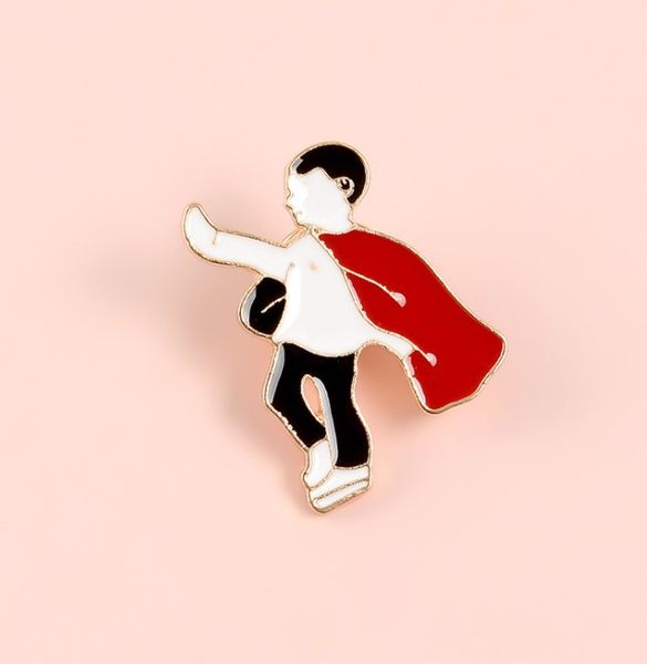 

feixia alloy pin female cute cartoon badge accessories brooches, Gray