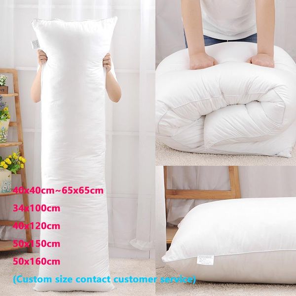 

pillow 50x150/50x160cm dakimakura hugging body inner insert anime core men women home use cushion dropship