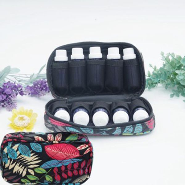 

storage bags essential oil cases travel 10-slot bottles box carry bag for 5m~15ml bottle household