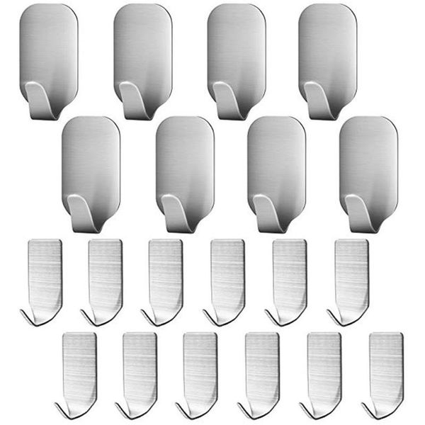 

bathroom seamless stainless steel hook wholesale metal punching strong nail hole viscose kitchen pe hooks & rails