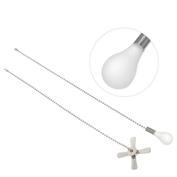 Lâmpada cobre tonalidades 2 pcs fan de teto corrente puxando interruptor de cabo pingente extensão