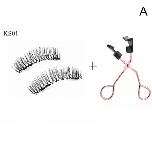 

magnetic eyelashes lashes with applicator lash kit eyeliner cilp set false