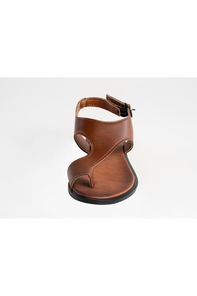 

women's brown thong arched sandals, Black