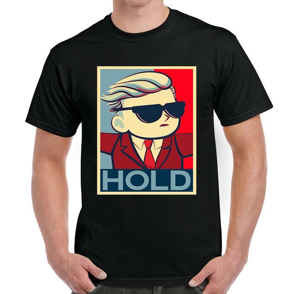 

wallstreetbets stock market hold t-shirt, White;black