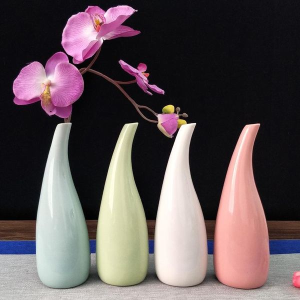 

vases creative simplicity nordic decoration home kiln changed ceramic handicraft vase dining table study tabletop
