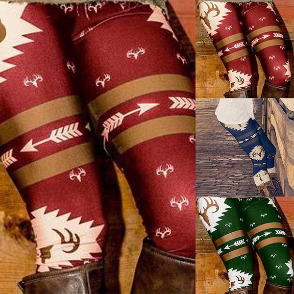 

women's leggings 2021 autumn casual tight-fitting slim-fitting printed warm breathable pencil pants clothin, Black