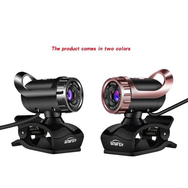 

webcams hd webcam web camera with built-in microphone usb cam widescreen for youtube mic clip-on pc laptop