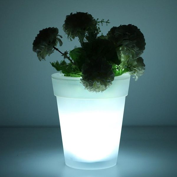 

solar lamps environmentally design power lighting flowerpot garden landscape lamp flower pot outdoor yard led light