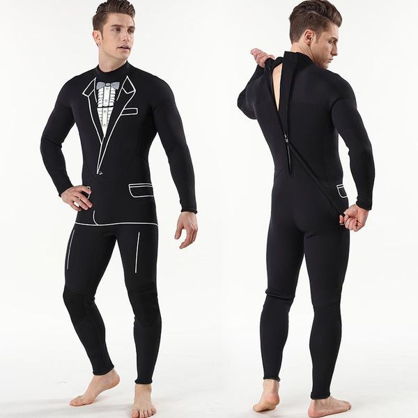 

one-piece suits 3mm dive skins for men or women snorkeling equipment water sports wet jump jumpsuit swimwear wetsuit