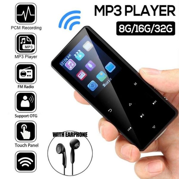 

bluetooth mp3 music player with touch screen and built-in 8gb hifi portable walkman radio /fm/ record & mp4 players