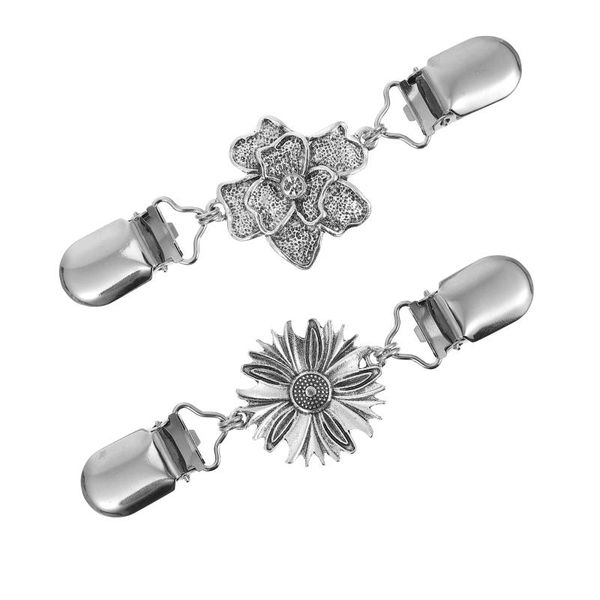 

bike locks 2pcs vintage cardigan clips practical clothes clasps delicate fastener