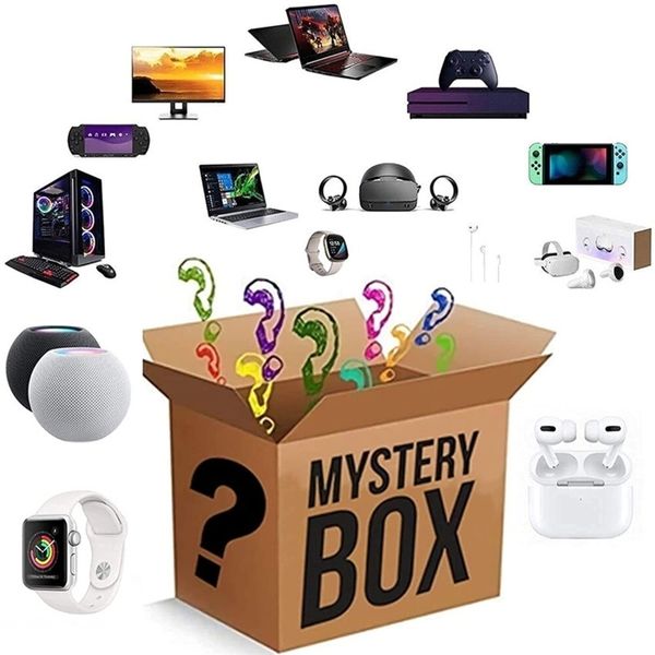 

mystery box electronics, boxes random, birthday surprise favors , lucky for adults gift, such as drones, smart watches-l