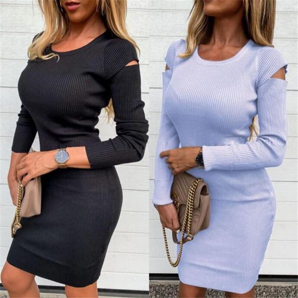 

made in china high elastic slim bottom dress casual dresses, Black;gray