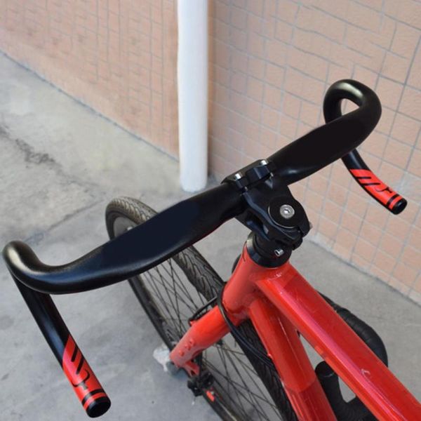 

bike handlebars &components 31.8x420mm aluminum alloy bent handle bar impact resistant non-slip bicycle handlebar universal accessories